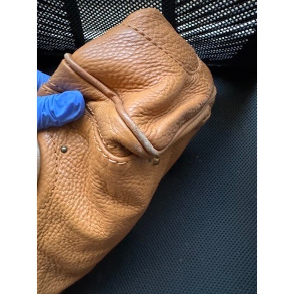 Chloé Paddington Leather Satchel Bag Tan/Brown - Picture 9 of 16